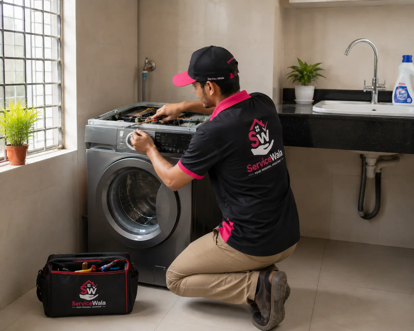 Washing Machine Repair & Servicing — All Brands, All Problems
